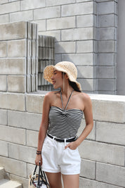 【經典百搭小白褲】Everyday White Denim Shorts