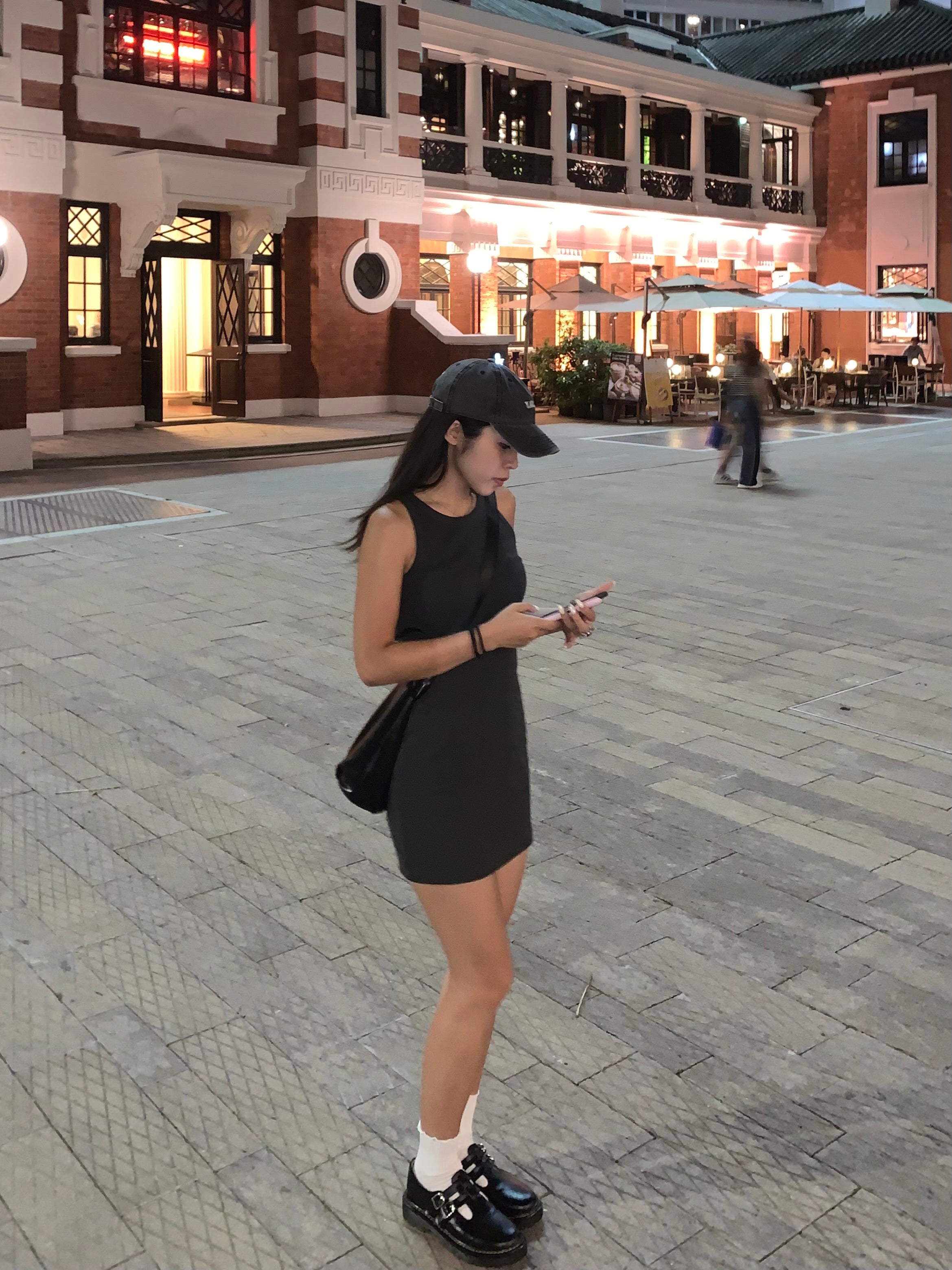 【歐美風連身短裙】Basic Solid Tank Mini Dress
