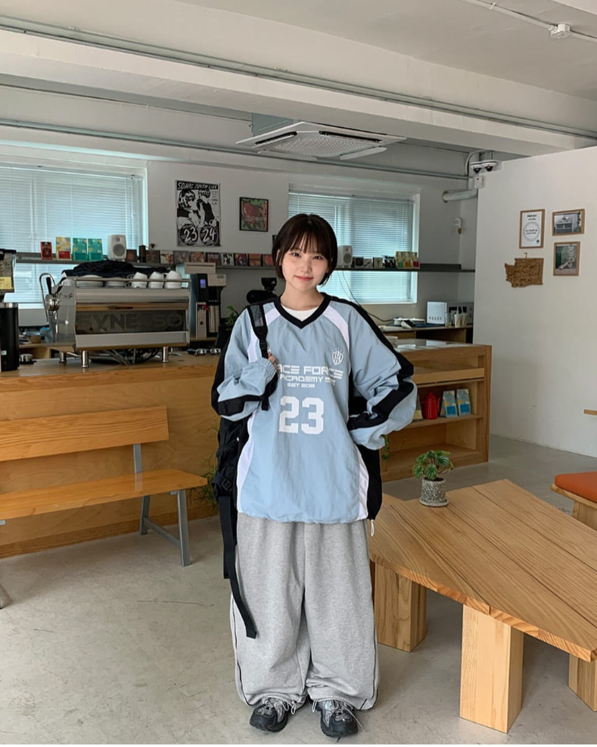 【情侶衫ok！｜4色入】Space Force Nylon Sweater