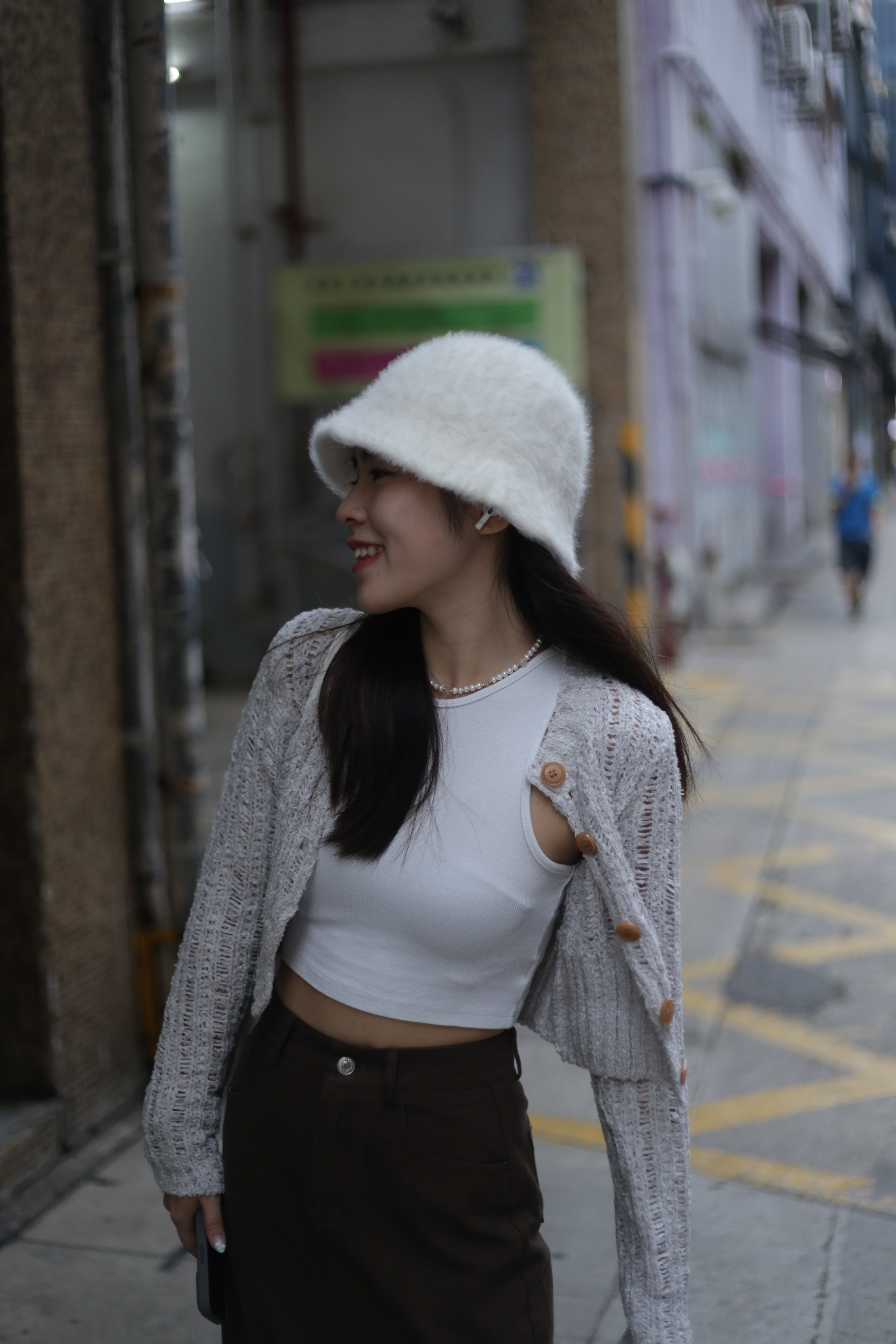 Lucia Crop knit Cardigan