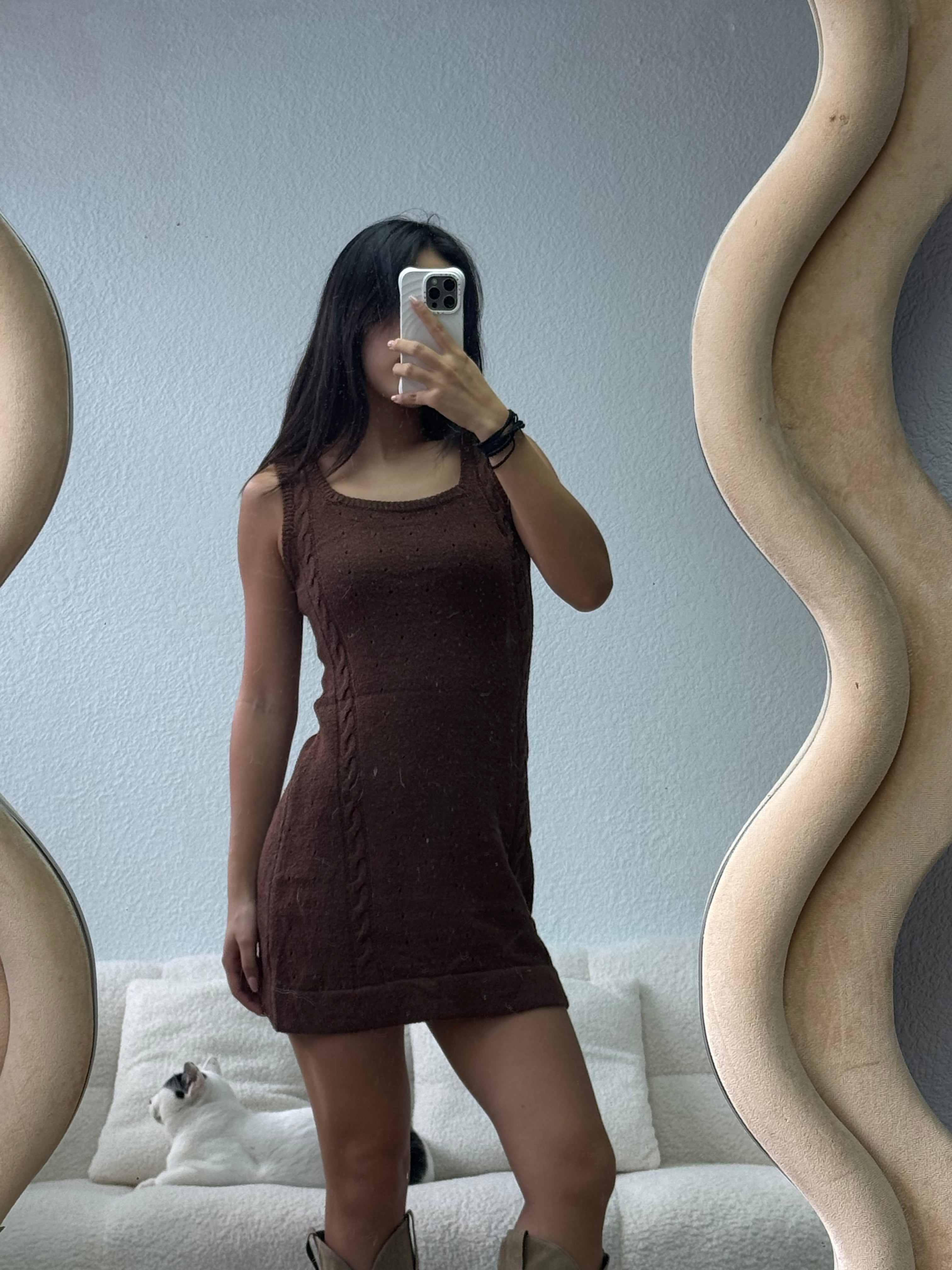 【限量超抵價｜售完即止】Basic Solid Knit Tank Dress