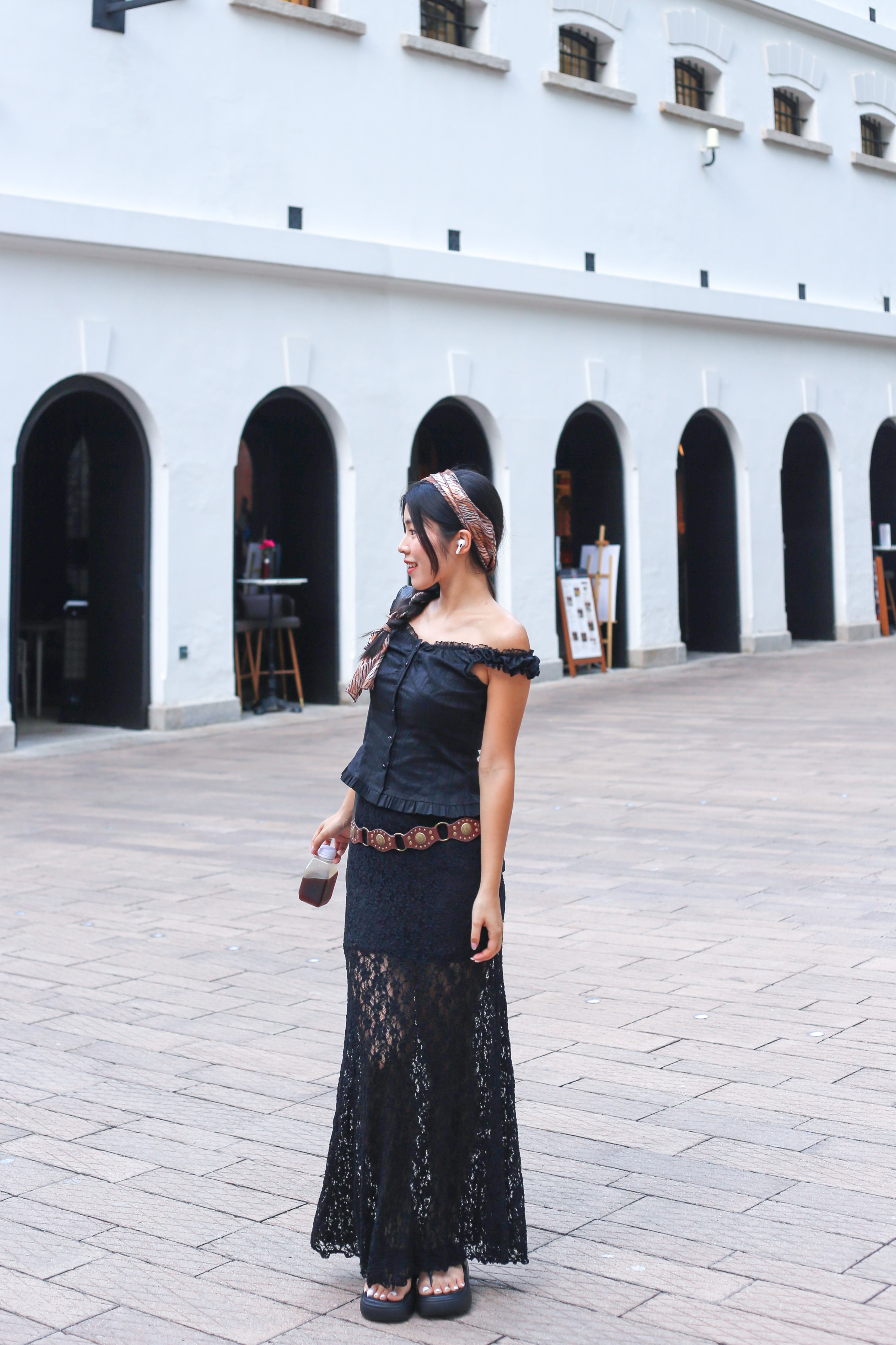 【法式復古!!氣質Lace魚尾裙】Lace Mermaid Maxi Dress