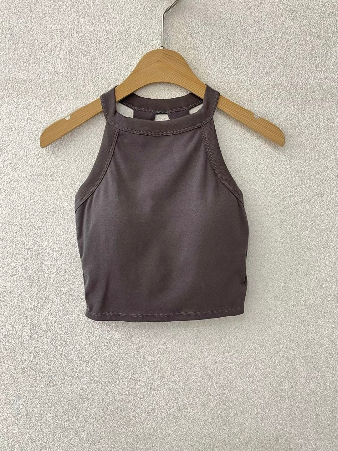 【✔️PAD｜特別露背設計】Tania Solid Backless Padded  top