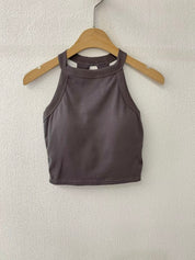 【✔️PAD｜特別露背設計】Tania Solid Backless Padded  top