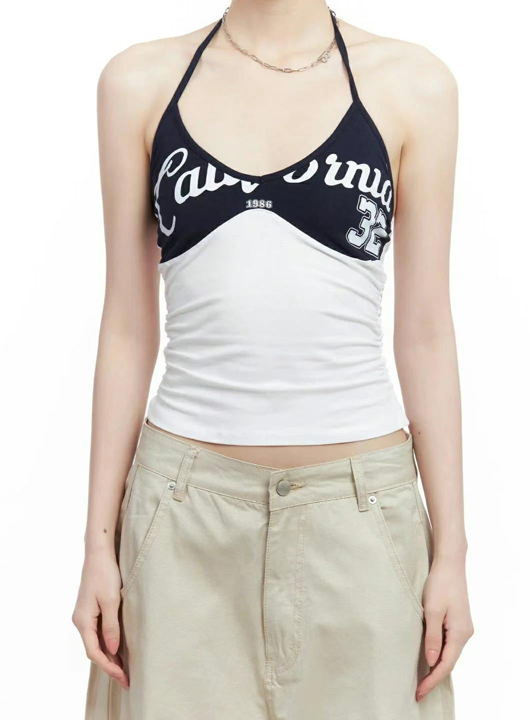 Cali Halter Crop Top