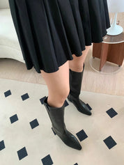 Arianne Solid Knee High Boots