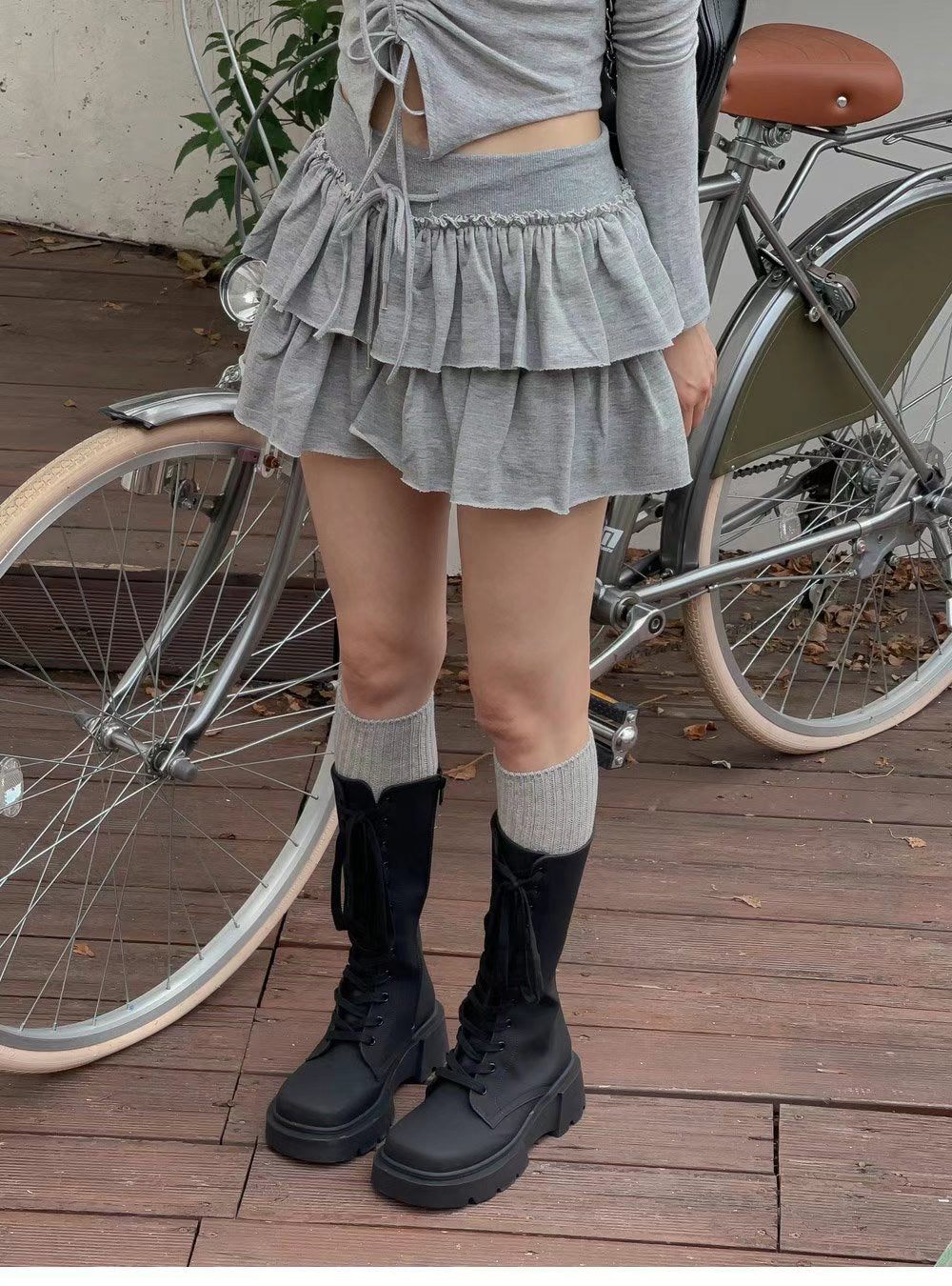 【小性感蛋糕短裙🎂】Kenia Ruffle Mini Skort