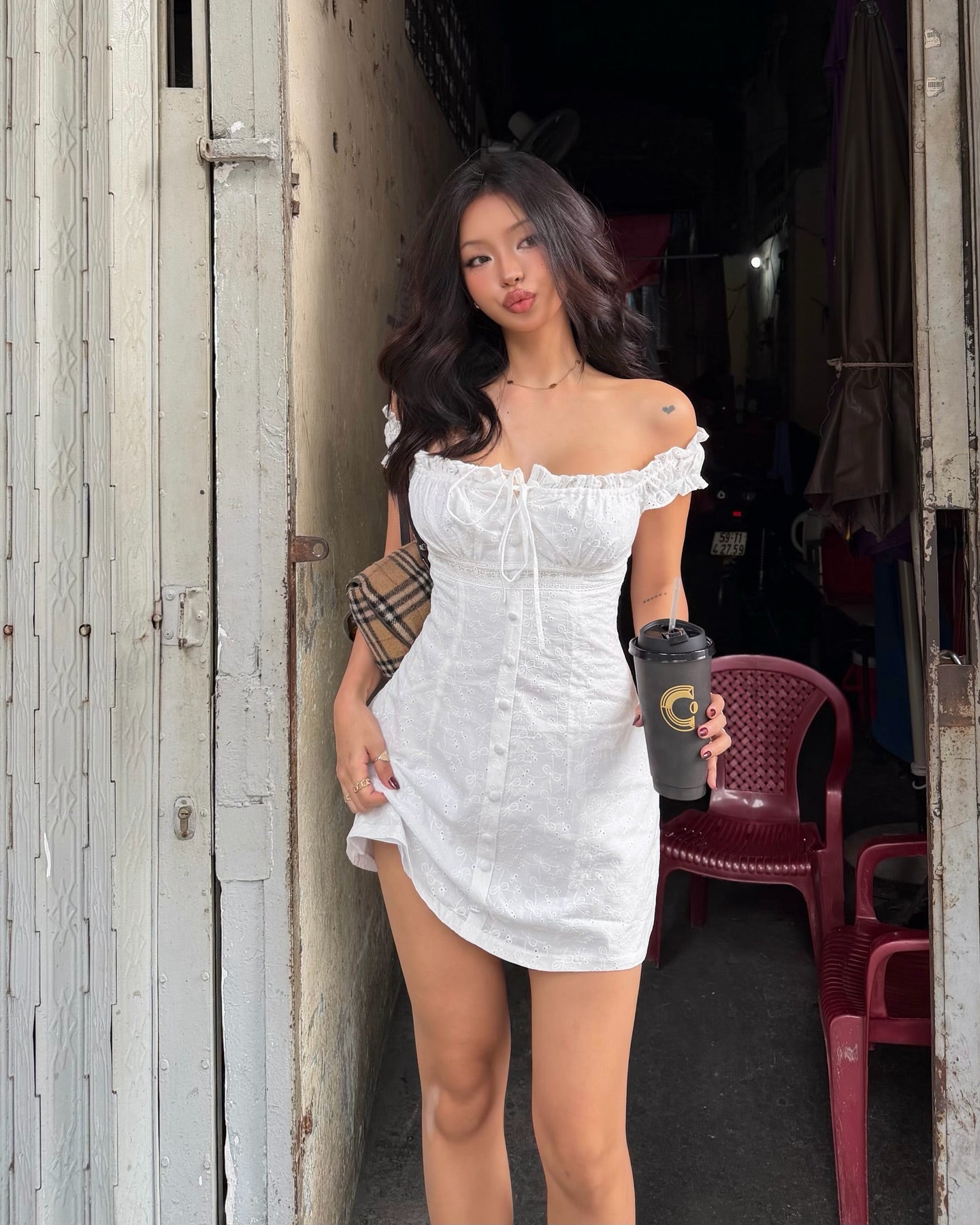 Amy Short Lace Dress