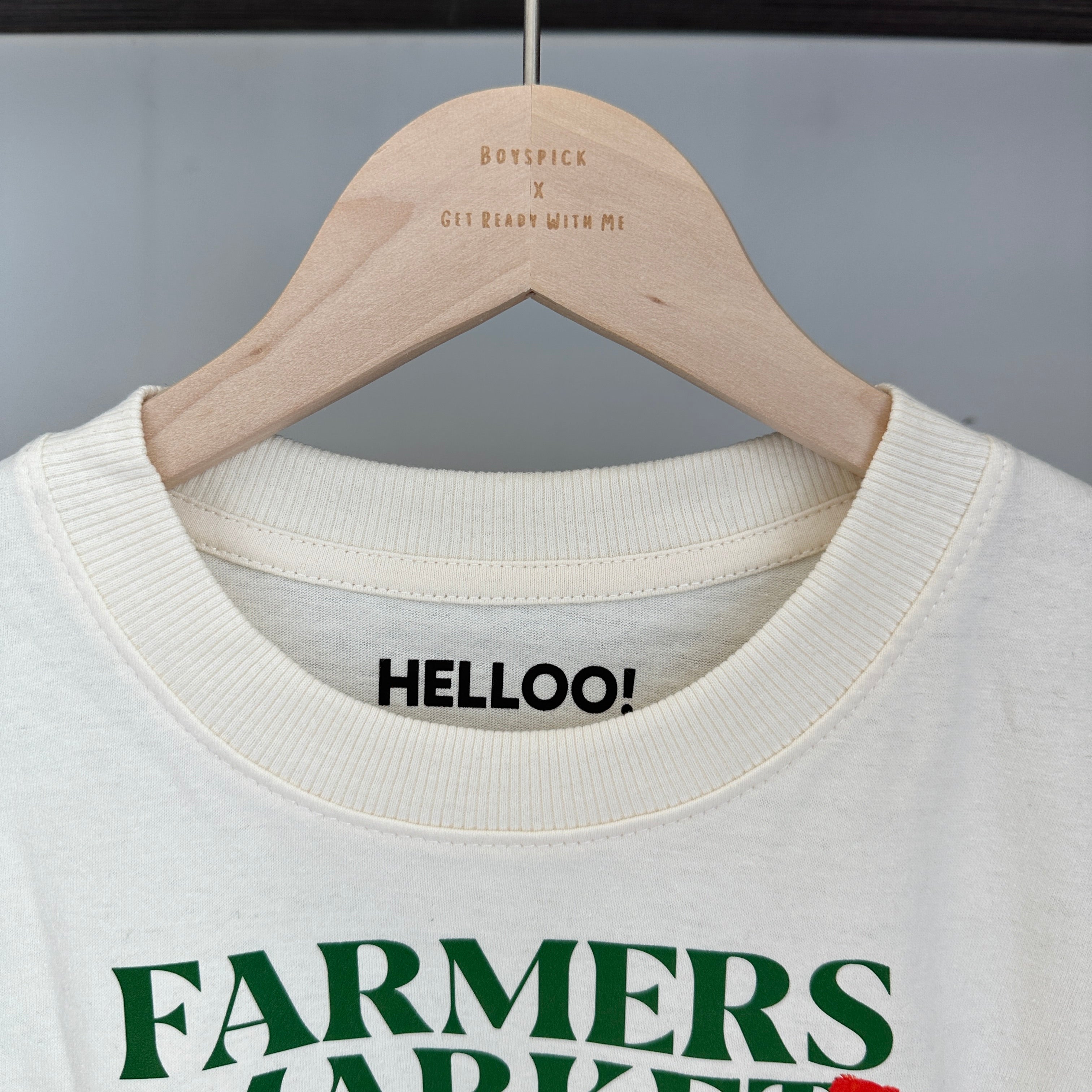 #T085 - Farmers Market Crop Tee