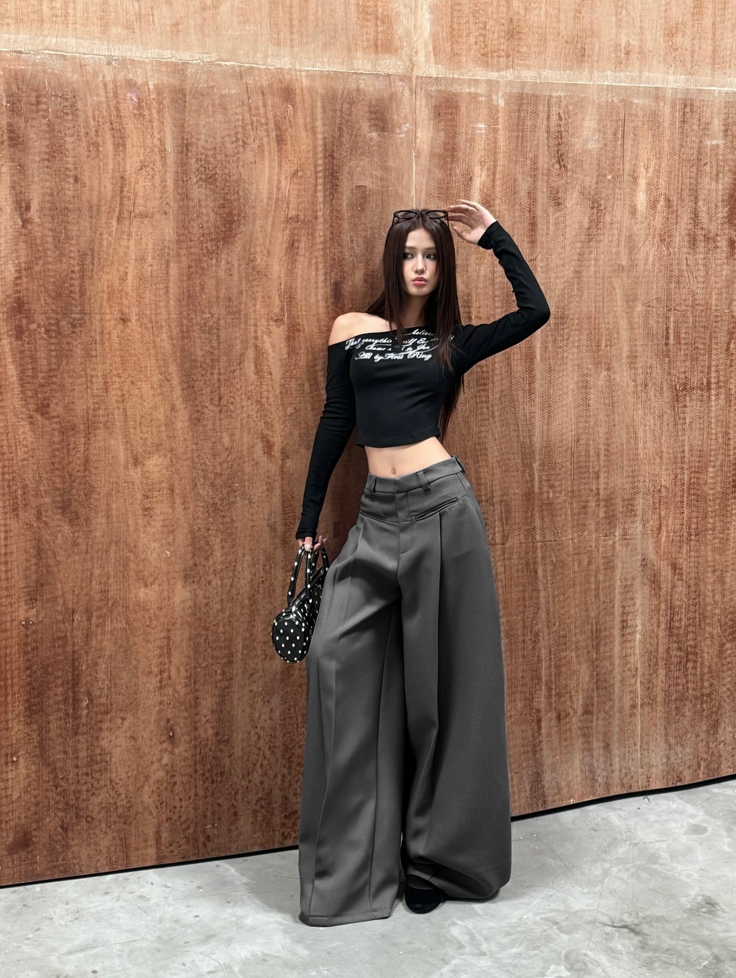 EMERALD wide leg pants