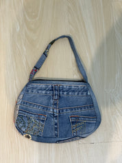 #T202 - Remade Denim Shoulder bag