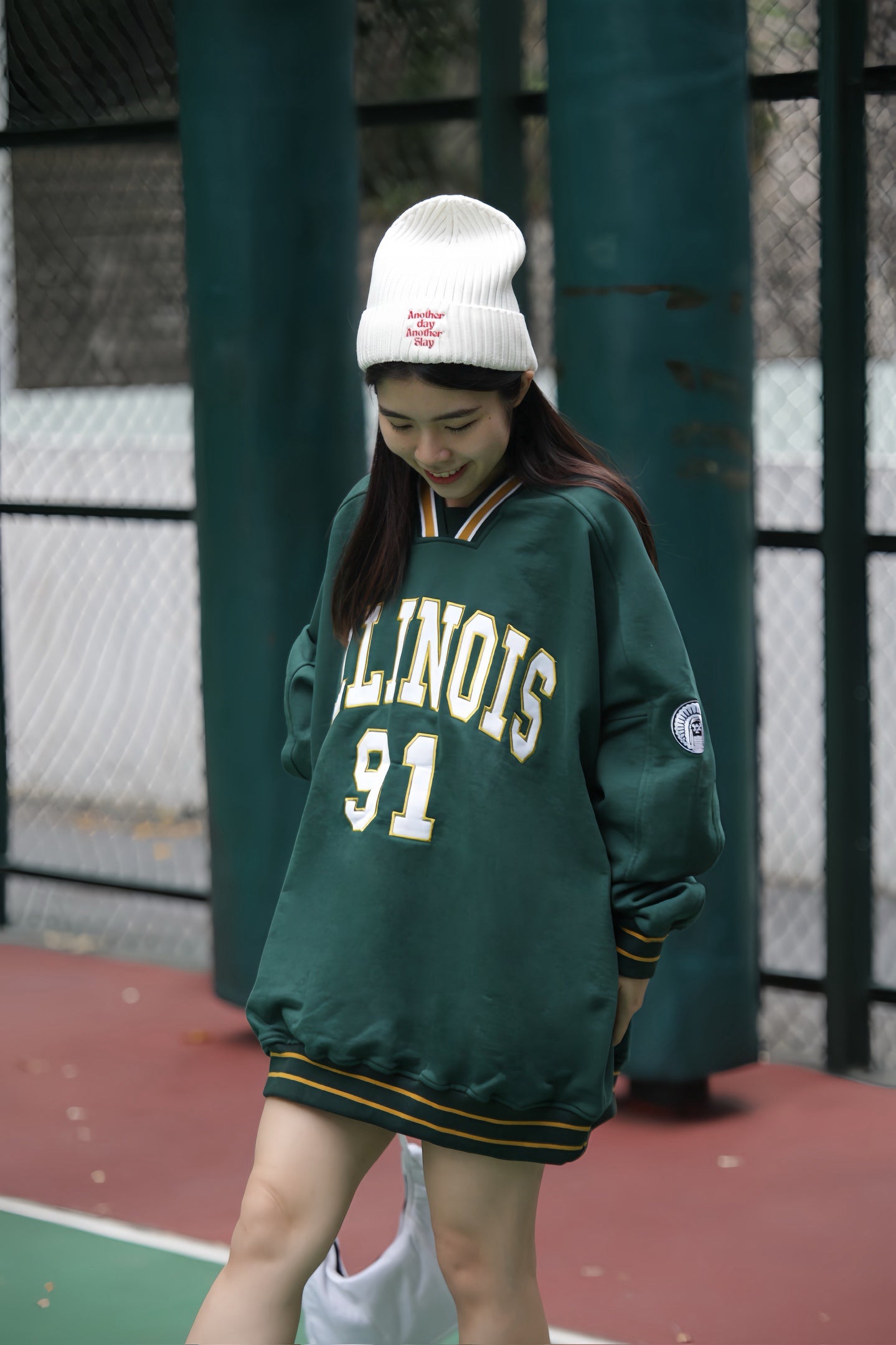 【校園風情侶款🧑‍🤝‍🧑】Old-school Letter Pullover