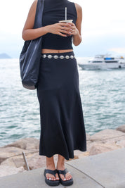 【歐美法式女孩必備Satin魚尾裙】Satin Silky Mermaid Maxi Skirt