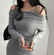 Remi Off Shoulder Long Sleeve Dress