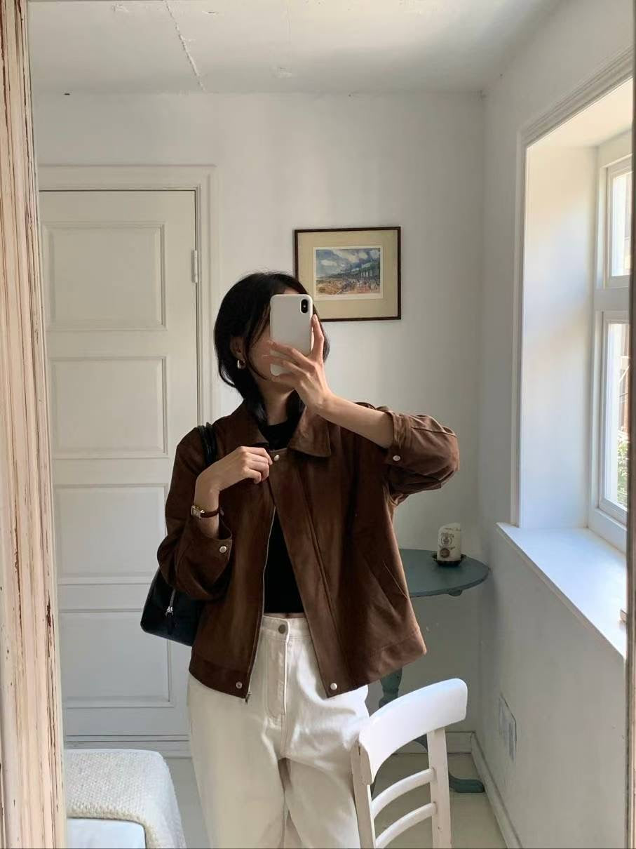 【🇰🇷韓國連線｜限時優惠價！】超高性價比麂皮外套