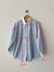 【初秋必備直紋恤衫💙】Basic Striped Shirt