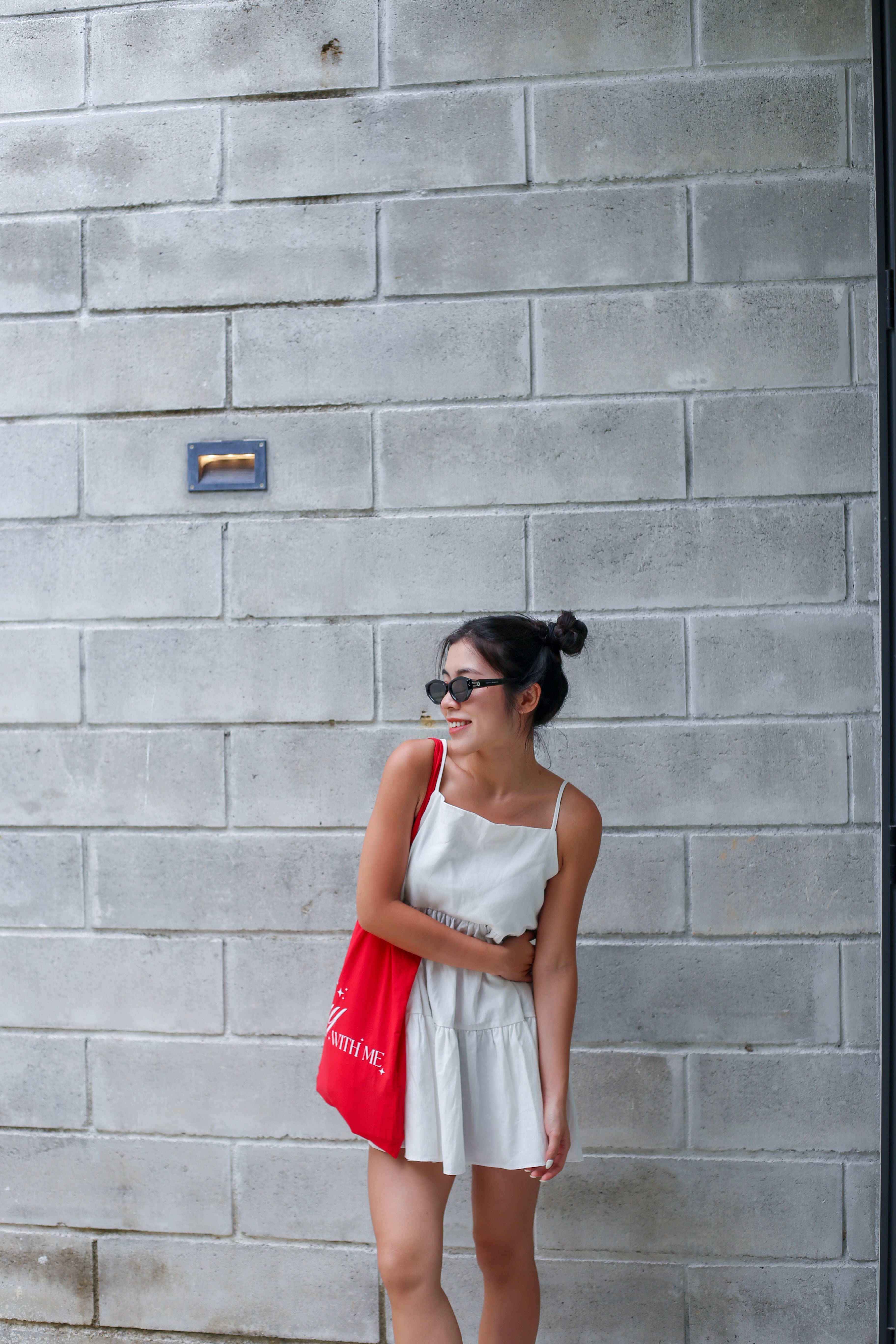 【背心蛋糕裙】Solid Ruffle Cami Mini Dress