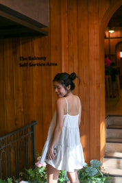 【背心蛋糕裙】Solid Ruffle Cami Mini Dress
