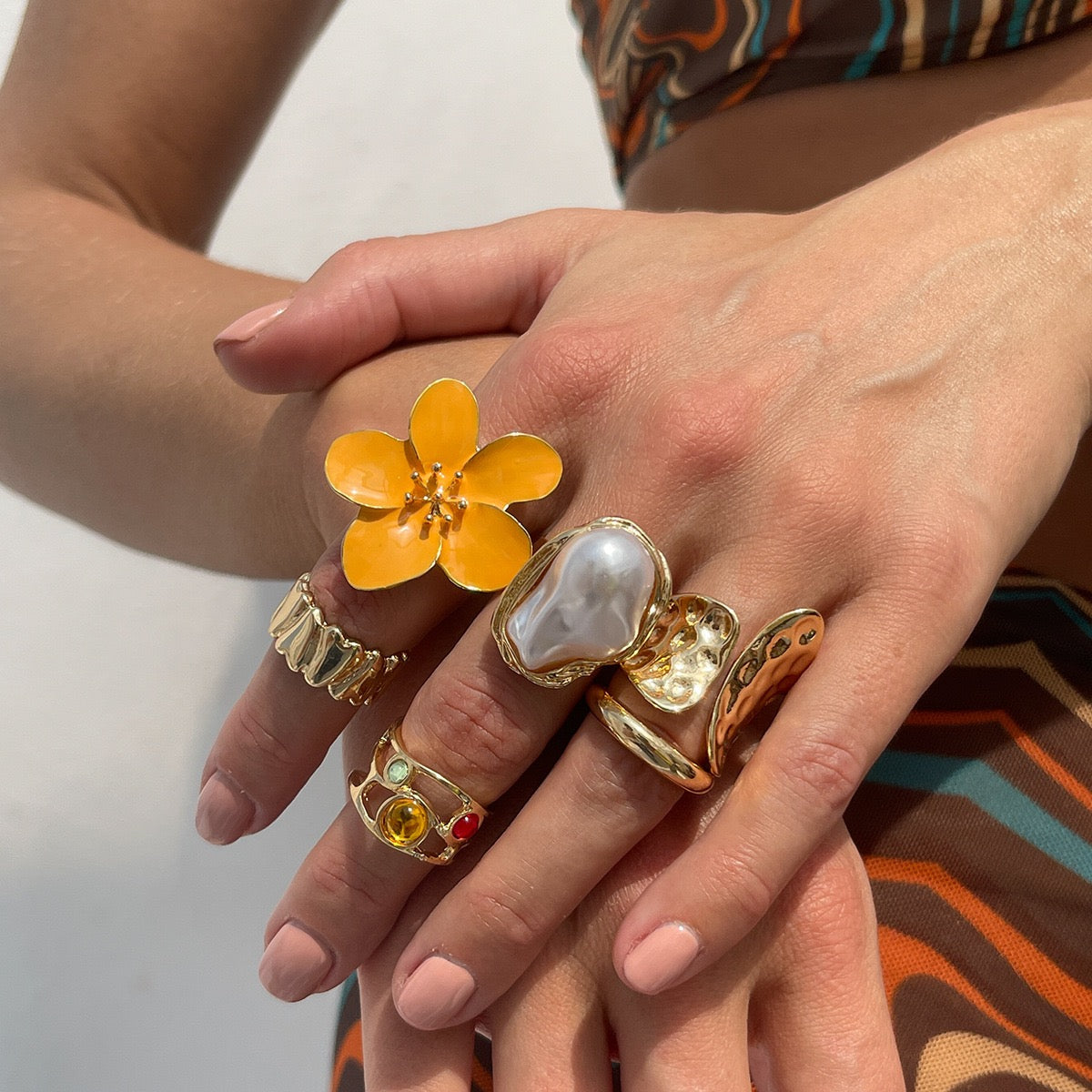 【大熱Comeback!!!】Summer Girlie Ring Set