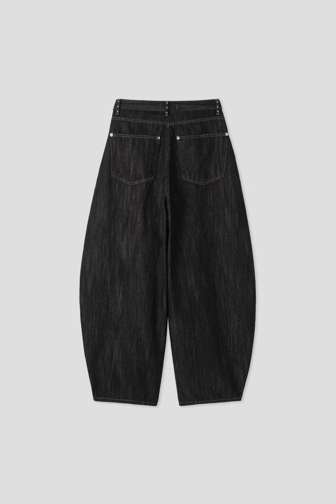 【大熱彎刀褲❤️‍🔥】Non Fade Layered Rivet Barrel Jeans