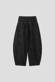 【大熱彎刀褲❤️‍🔥】Non Fade Layered Rivet Barrel Jeans