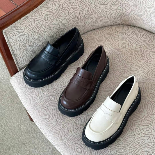 *INSTOCK* Basic Solid Plain Loafers