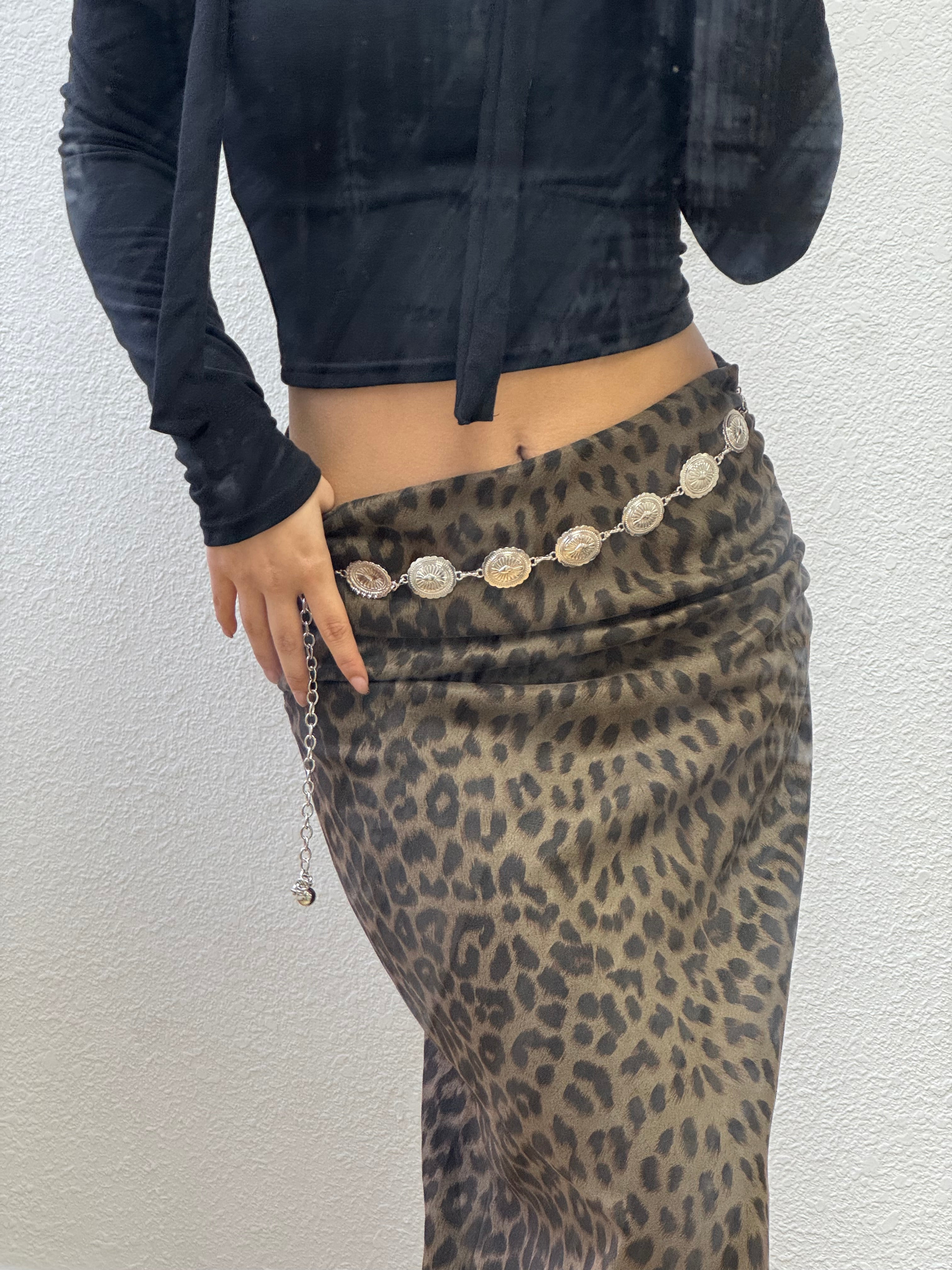 【大熱豹紋長裙！】Leopard Maxi Skirt