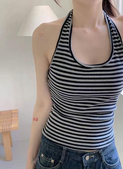 【🇰🇷韓國連線｜$99系列】有Pad！歐美橫間Halter Top