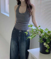 【🇰🇷韓國連線｜$99系列】有Pad！歐美橫間Halter Top