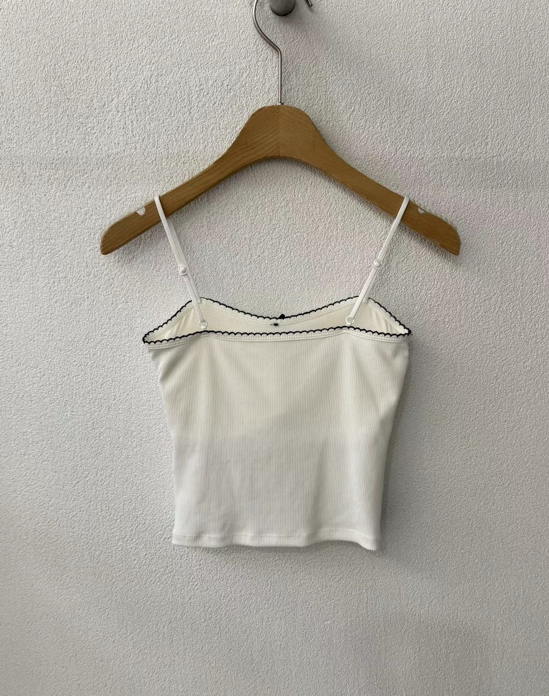 【✔️PAD｜小蝴蝶結設計】Lil Ribbon Solid Padded Bra Top