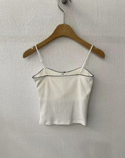 【✔️PAD｜小蝴蝶結設計】Lil Ribbon Solid Padded Bra Top