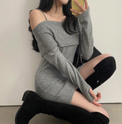 Remi Off Shoulder Long Sleeve Dress