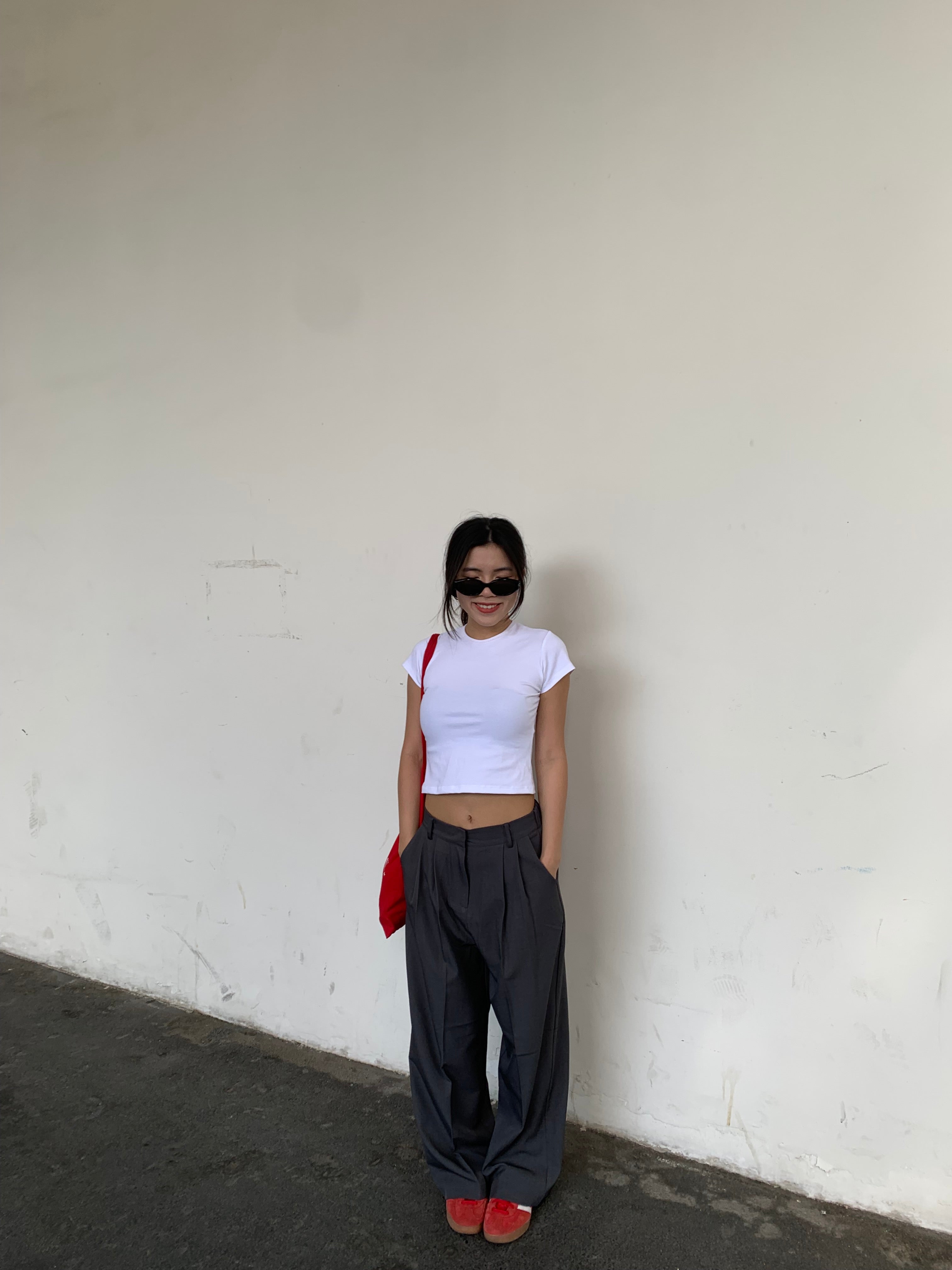【歐美休閑感西褲🩶】Everyday Grey Suit Pants