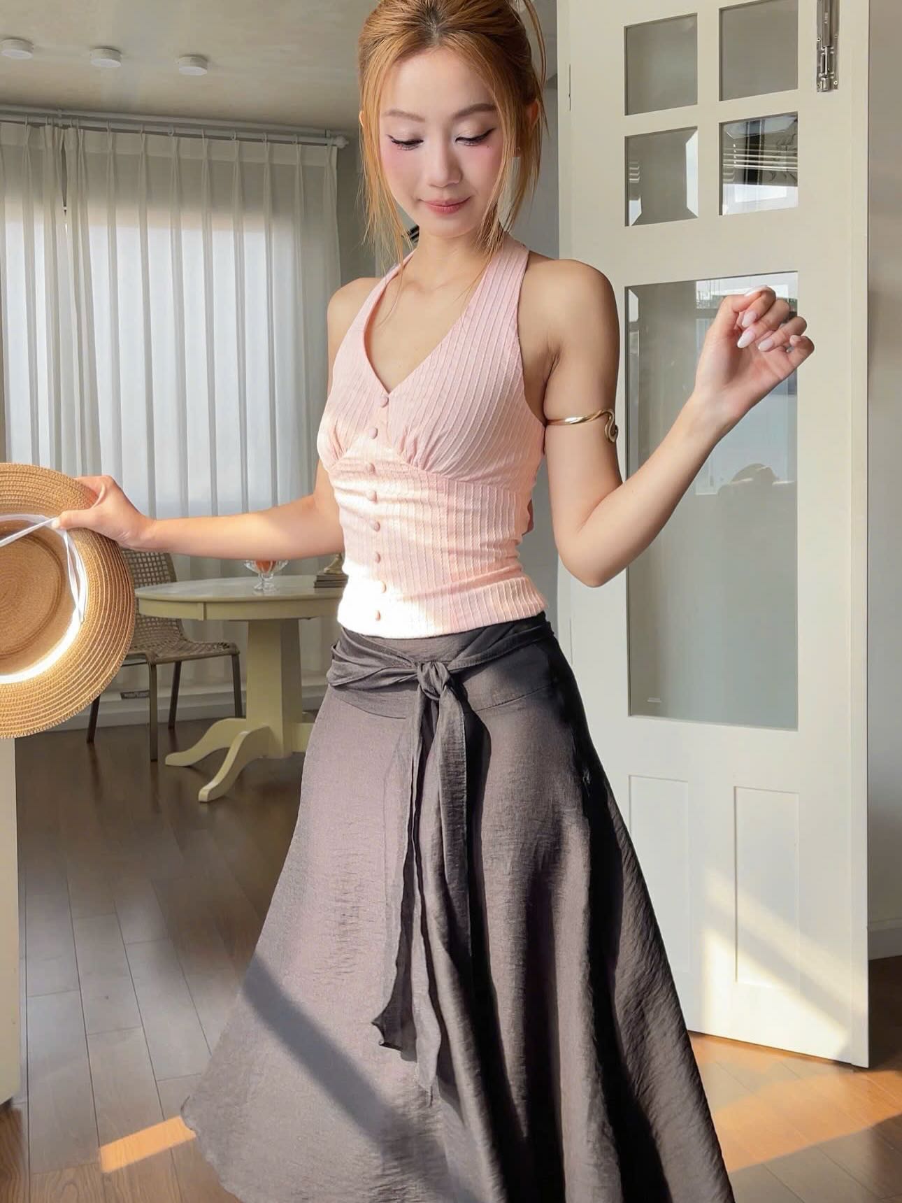 Summer Ribbed Halter