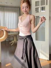 Summer Ribbed Halter