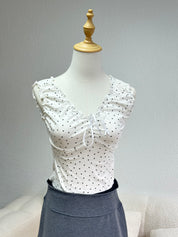 【星星露膊Top✨】Lil Ribbon Starry Off Shoulder Top
