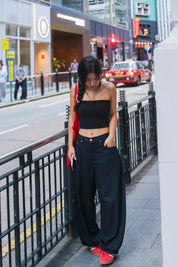 【大熱刺繡彎刀牛仔褲】Hakuna Matata Barrel Jeans