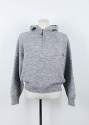 【🇰🇷韓國連線｜限時優惠價！】純色針織Half Zip Hoodies