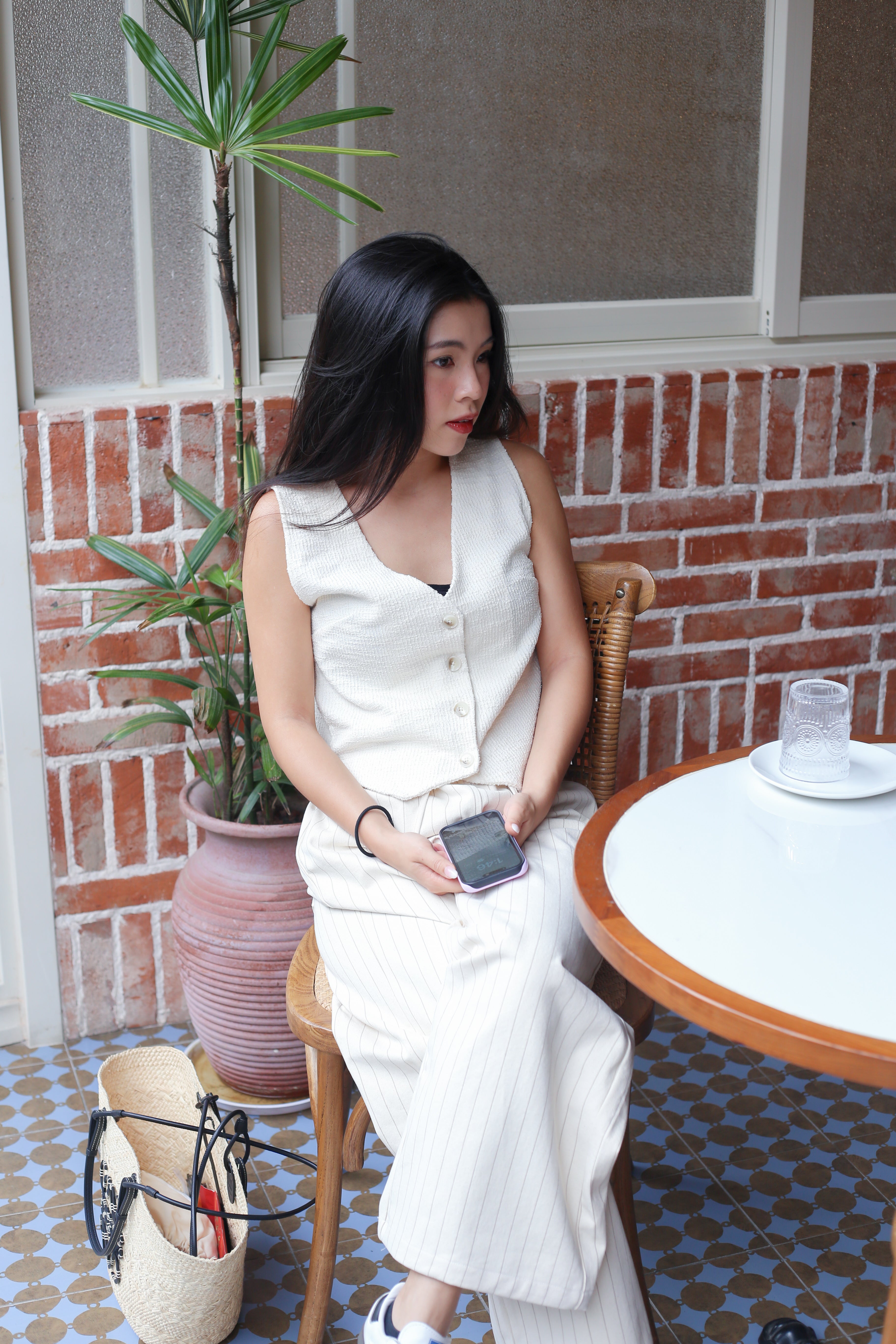 【Old Money知性感背心】Old Money Button Front Vest