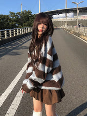 【人氣大熱產品🔥】Striped Polo Oversized Cardigan