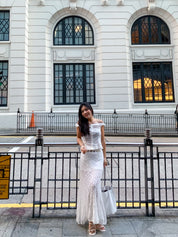 【法式復古!!氣質Lace魚尾裙】Lace Mermaid Maxi Dress