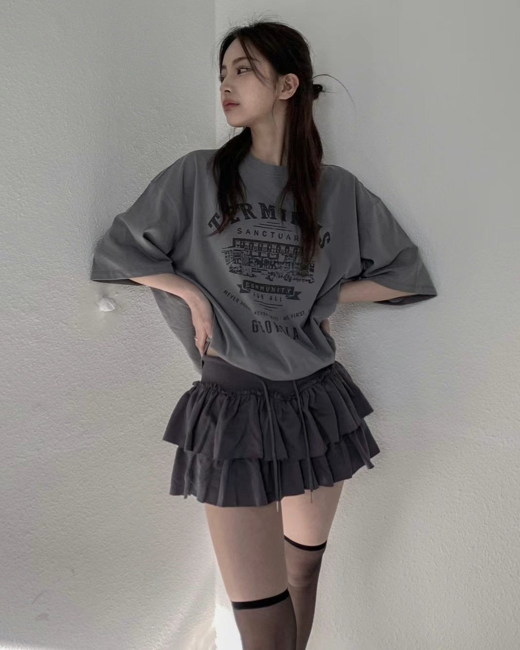 【小性感蛋糕短裙🎂】Kenia Ruffle Mini Skort