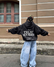 【🇻🇳越南連線】Trust Yourself 美式短版Hoodie