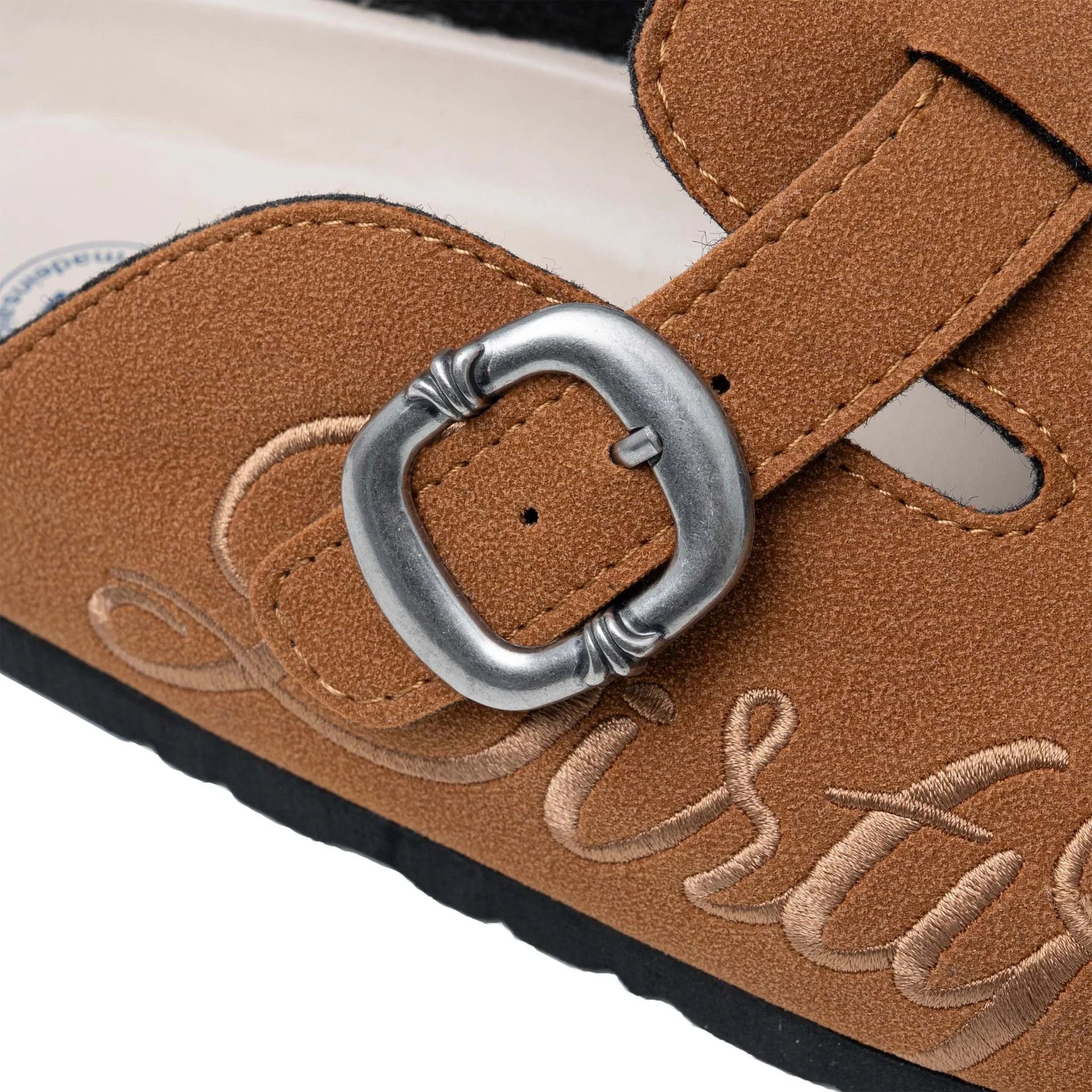 Boston Mules DirtyCoins Script Sandals