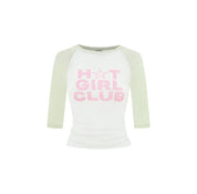 Hot girl club half sleeve top