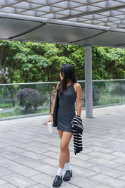 【歐美風連身短裙】Basic Solid Tank Mini Dress
