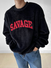 【情侶裝ok!!】Savage Fluffy Hoodies