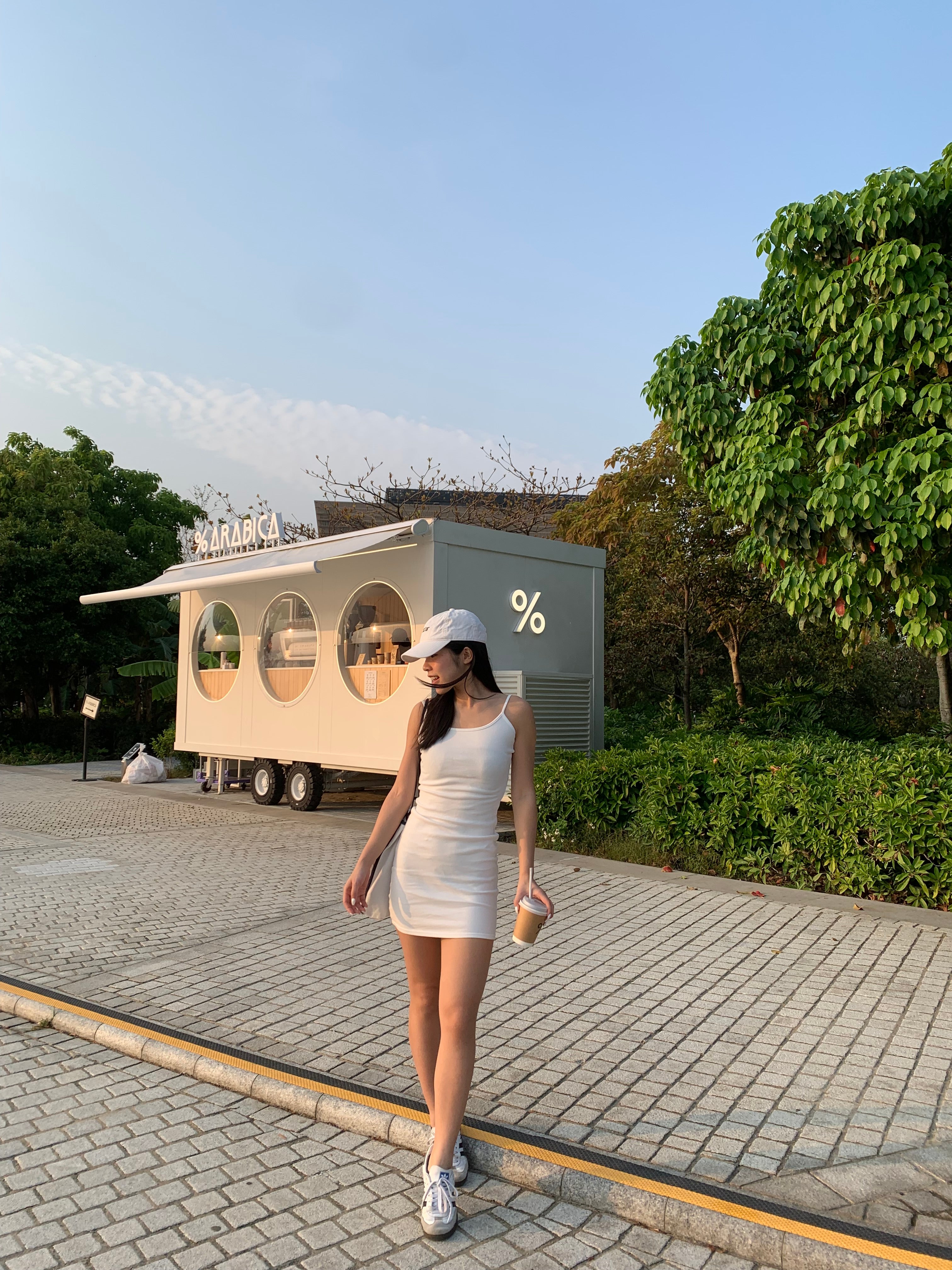 【Cleanfit必入連身短裙！】Estella Basic Solid Cami Mini Dress