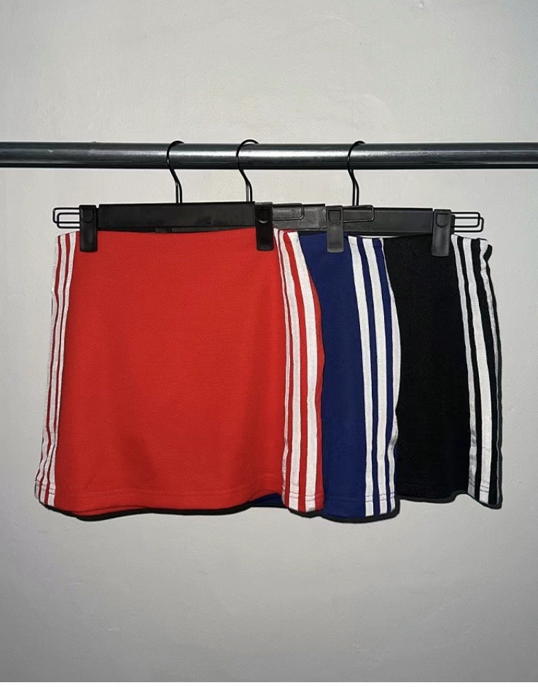 3-Stripes Low Waist Mini Skirt