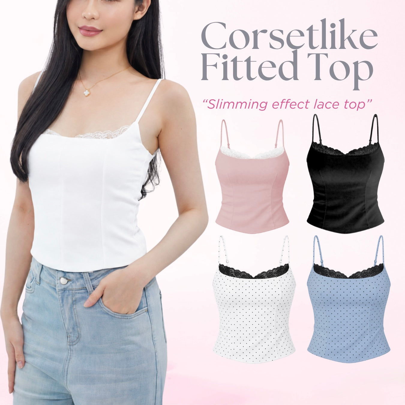Monaco Corset Top - 6 colours